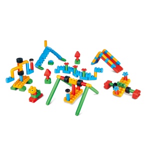 PolyM - Kit de joaca pentru aventura pentru copii (110 piese) - Img 3