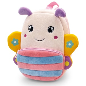 Rucsac gradinta Baby Bag cu animalute, din plus 26 x 22 x 8 cm (4 modele) - Img 4