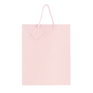 Sacosa Pastel, din hartie cu maner din snur, 17.8 x 23 x 9.8 cm (20 buc/display) - Img 3