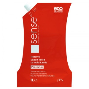 Sense Sapun Lichid Gel cu acid lactic 1000Ml - Img 2