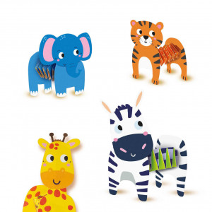 Set creativ copii - Animale din benzi de hartie - Img 3