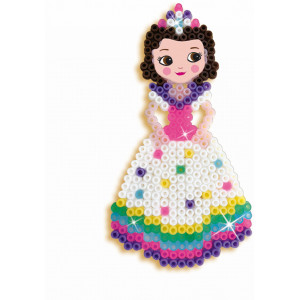 Set creativ copii Beedz - Margele de calcat cu unicorni si printese - Img 3