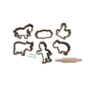 Set creativ - Plastilina eco cu unelte din lemn, set mare - Img 5