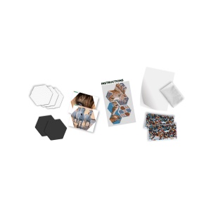 Set margele de calcat Beedz Art - Cai cu placi hexagonale - Img 6