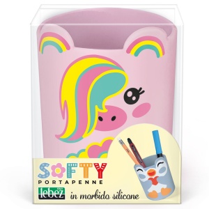 Suport creioane Softy din silicon moale, 3 modele (9 buc/display) - Img 4