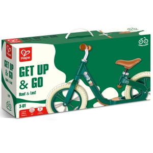Bicicleta de echilibru pentru copii Get Up & Go - Verde - Img 9