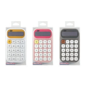 Calculator de birou, 12 Cifre, 9.3 x 16 cm, 3 culori disponibile (blister) - Img 1