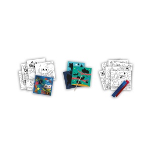 Carte de colorat cu activitati metalice 3 in 1 - Img 3