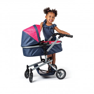 Carucior pentru papusi multifunctional - Pisici Chichi, 2 in 1 - Img 3