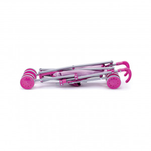 Carucior pentru papusi Unicorn - pliabil tip buggy - Img 3