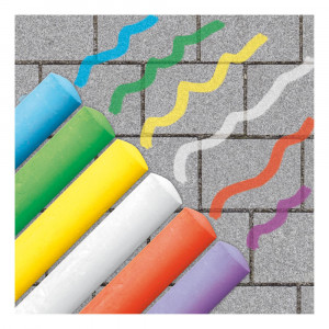 Creta colorata de asfalt pentru copii - Img 2