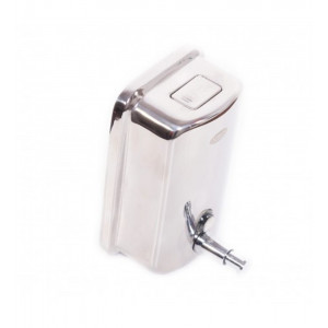 Dozator sapun lichid, inox lucios, 500ml - Img 3