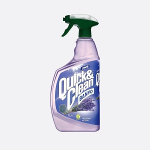 Eyüp Sabri Tuncer QUICK & CLEAN Soluție de curățat multisuprafețe pentru baie cu ulei natural de Lavandă & Oțet 1 L