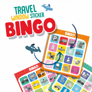 Joc bingo de copii cu stickere - set de calatorie - Img 4