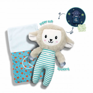 Jucarie copii - Oita de plus cu accesorii luminiscente - Img 2