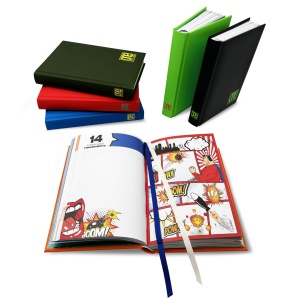 Jurnal One Color - Adolescenti-baieti, 13x18 cm, 80 g/m2, 6 culori disponibile - Img 1
