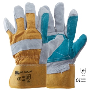 Manusi protectie, piele bovina