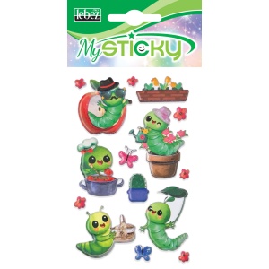 My Sticky 3D Bugs Life, 6 modele asortate (48 pachete/display) - Img 6