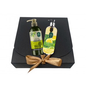 Pachet Sapun lichid ulei masline 500ml si Lotiune maini corp 250ml - Img 1