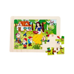 Puzzle din lemn - Alba ca zapada - Img 3