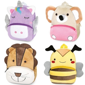 Rucsac gradinta Baby Bag cu animalute, din plus 26 x 22 x 8 cm (4 modele) - Img 11