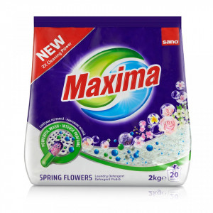 SANO MAXIMA DETERGENT PUDRA 2 kg (20 utilizari)