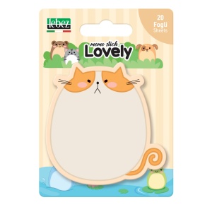 Set 20 memostick in forme Lovely din hartie, 6 modele (96 blistere/display) - Img 5