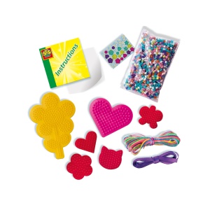 Set creativ copii Beedz - Margele de calcat Flori si Inimi parfumate - Img 6