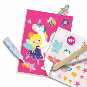 Set creativ - Felicitari prin transfer metalic - Img 3