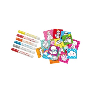 Set creativ - Stampilam cu markere - Img 6