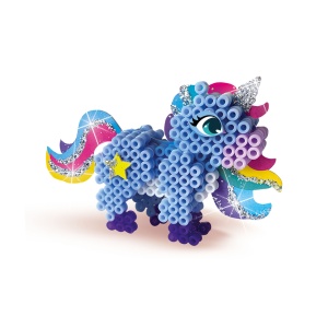 Set creativ - Tablou margele de calcat - Unicorni - Img 12