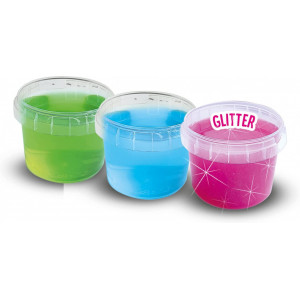 Set de mixat slime colorat cu margele si bile - Img 3