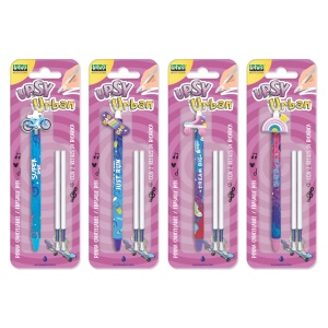 Set pix care se sterge cu snap si 2 rezerve, Upsy Urban (blister) - Img 1