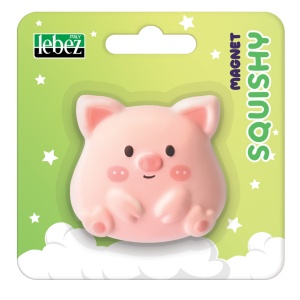 Squishy Magnet cu magnet pe spate, 6 modele asortate (12 blister/display) - Img 4