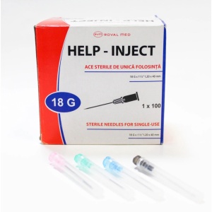 Ace recoltare 18G – 100 bucati/cutie