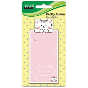 Bloc notes adeziv, Pretty Memo, 6 modele (96 blistere/display) - Img 2