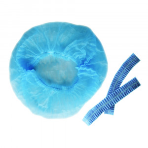 Bonete medicale cu elastic in perimetru (tip capeline), 100 buc/set - Img 1