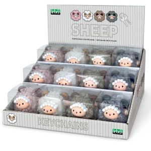 Breloc 3D Oite/Sheep (12 buc/display) - Img 1