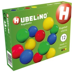 Jucarie copii Marble Run Hubelino - extensie bile (12 piese) - Img 5