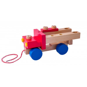 Jucarie din lemn - Camion de asamblat - Img 2