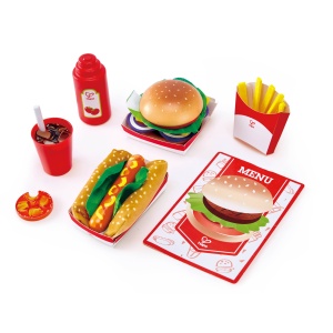Jucarie din lemn - Fast-food - Img 3