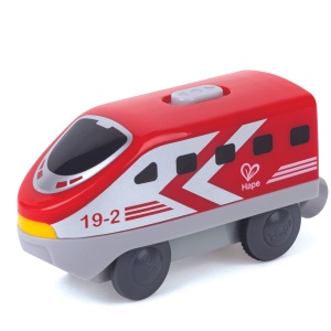 Jucarie - Locomotiva rosie alimentata cu baterii - Img 2