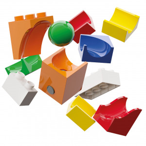 Jucarie Marble Run extensie de catapultare Hubelino (41 piese) - Img 4