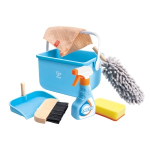 Jucarie - Set de curatenie cu galeata pentru copii (7 piese)