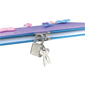 Jurnal Joy Pins, cu decoratiuni 3D, 80 de pagini, 13.5 x 21 cm (6 buc/display) - Img 6