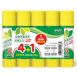 Lipici solid 36 g Promo Pack 4+1 – blister