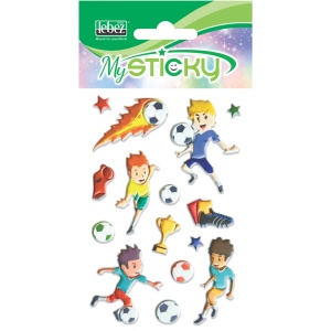My Sticky 3D Fantasy Collection baieti, 6 modele asortate (48 pachete/display) - Img 7