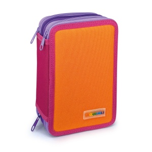 Penar echipat - Color Block Basic cu 3 fermoare (18 markere si 18 creioane colorate) - 13 x 20 x 6.5 cm (12buc/display) - Img 7