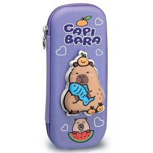 Penar - Panda & Capibara cu fermoar si model 3D - 9.5 x 23 x 3.8 cm (12buc/display) - Img 6