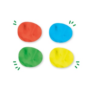 Plastilina colorata vegana pentru copii SES Pure 4 x 90 gr - Img 6